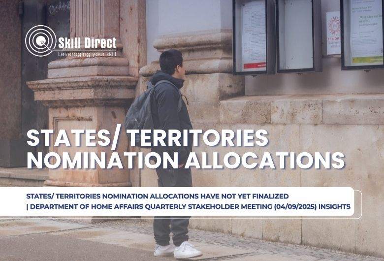 States/ Territories Nomination Allocations Have Not Yet Finalized 
