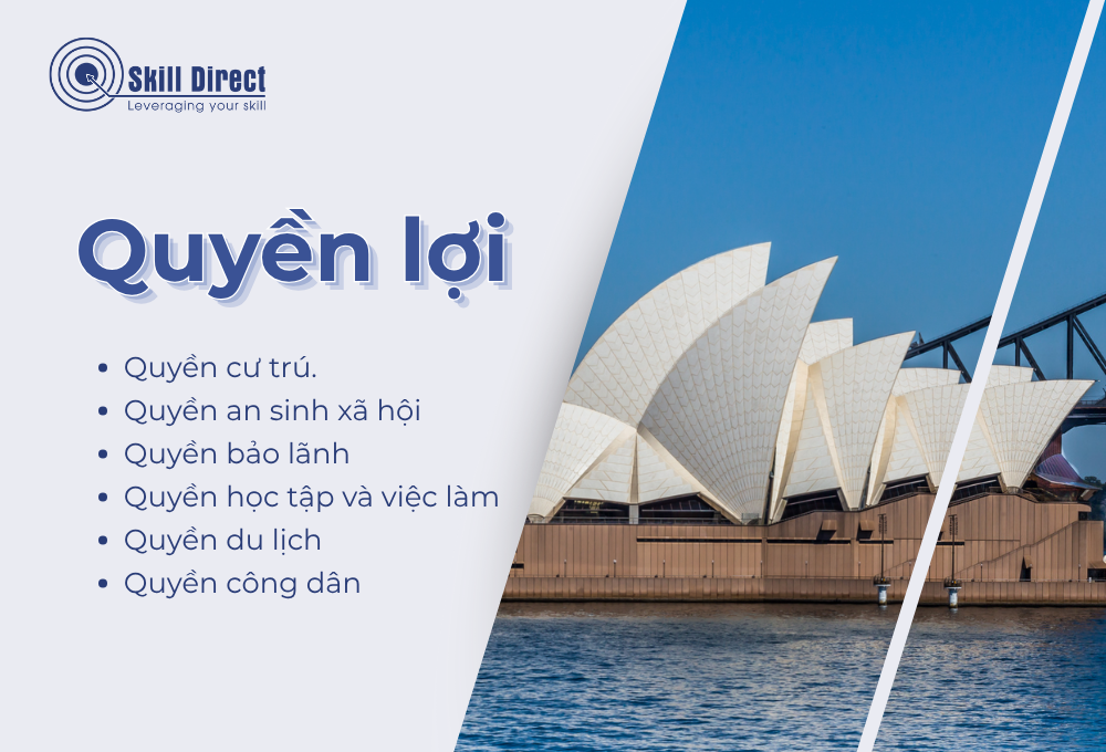 Quyền lợi có visa 186