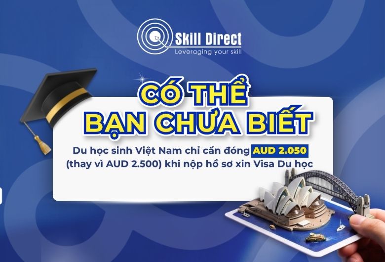 Phí visa du học Úc cho học sinh Việt chỉ 2.050 AUD