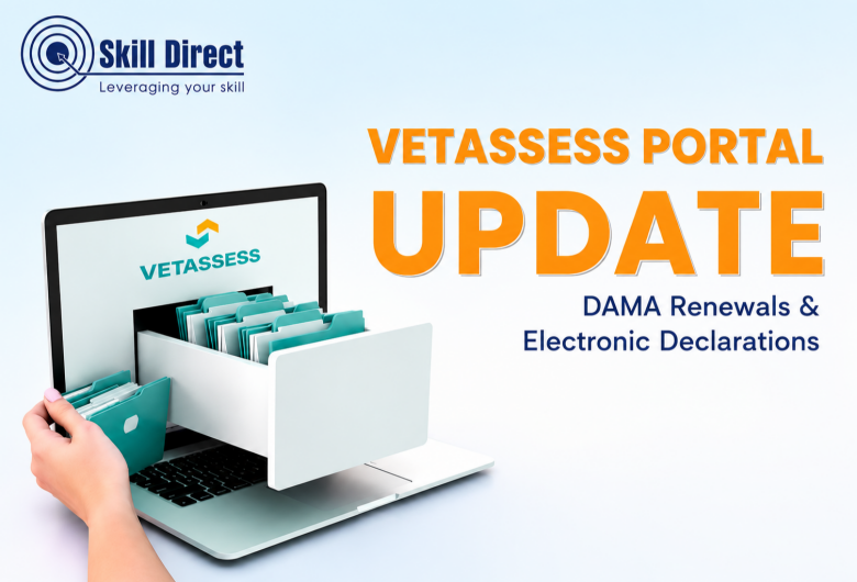 VETASSESS Portal Update: DAMA Renewal & Electronic Declarations